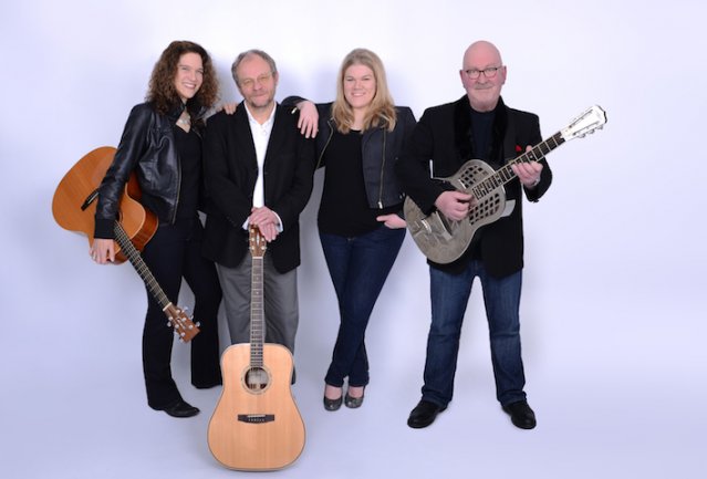 meike mit Axel Uhde, Gisa Flake und Fritz Köster