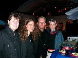 Mit Christian Prescher, Helge Adam & Linda Block beim Konzert in Trier Germany 2003