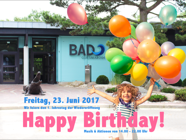 Werbung fuer die Jahrestagsfeier